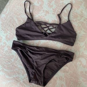 L*Space Dark Purple Bikini